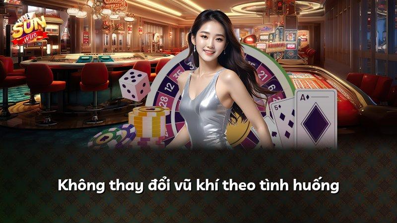 Không thay đổi vũ khí theo tình huống
