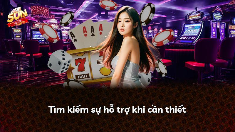 Tìm kiếm sự hỗ trợ khi cần thiết
